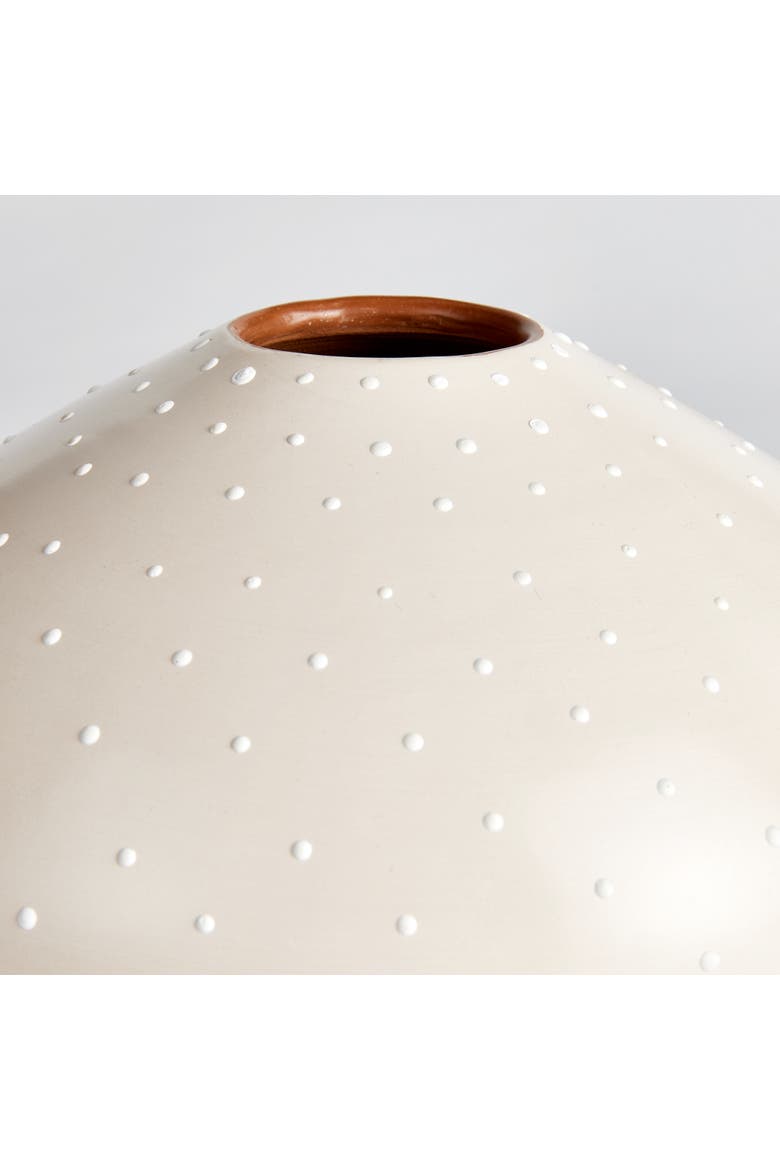 Keyla Vase, Alternate, color, White