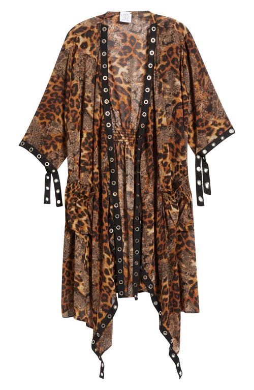 Shop Nikki Lund Ellie Grommet Asymmetric Cardigan