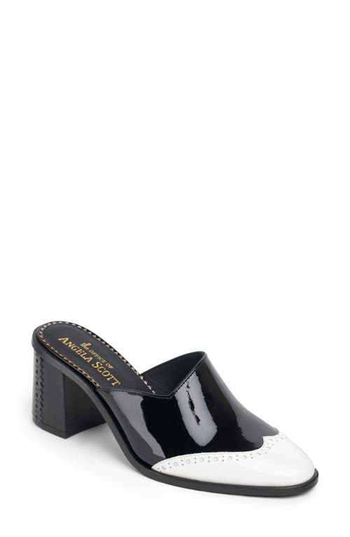 The Office Of Angela Scott Ms. Johanna Wingtip Mule In Black
