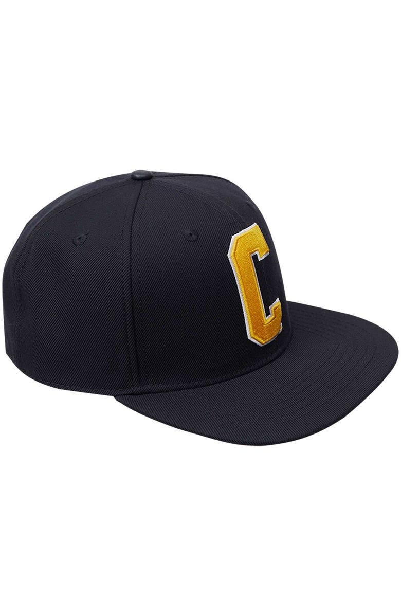 PRO STANDARD Men's Pro Standard Black Coppin State Eagles Arch Over Logo Evergreen Snapback Hat, Main, color, Black
