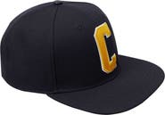 PRO STANDARD Men's Pro Standard Black Coppin State Eagles Arch Over Logo Evergreen Snapback Hat