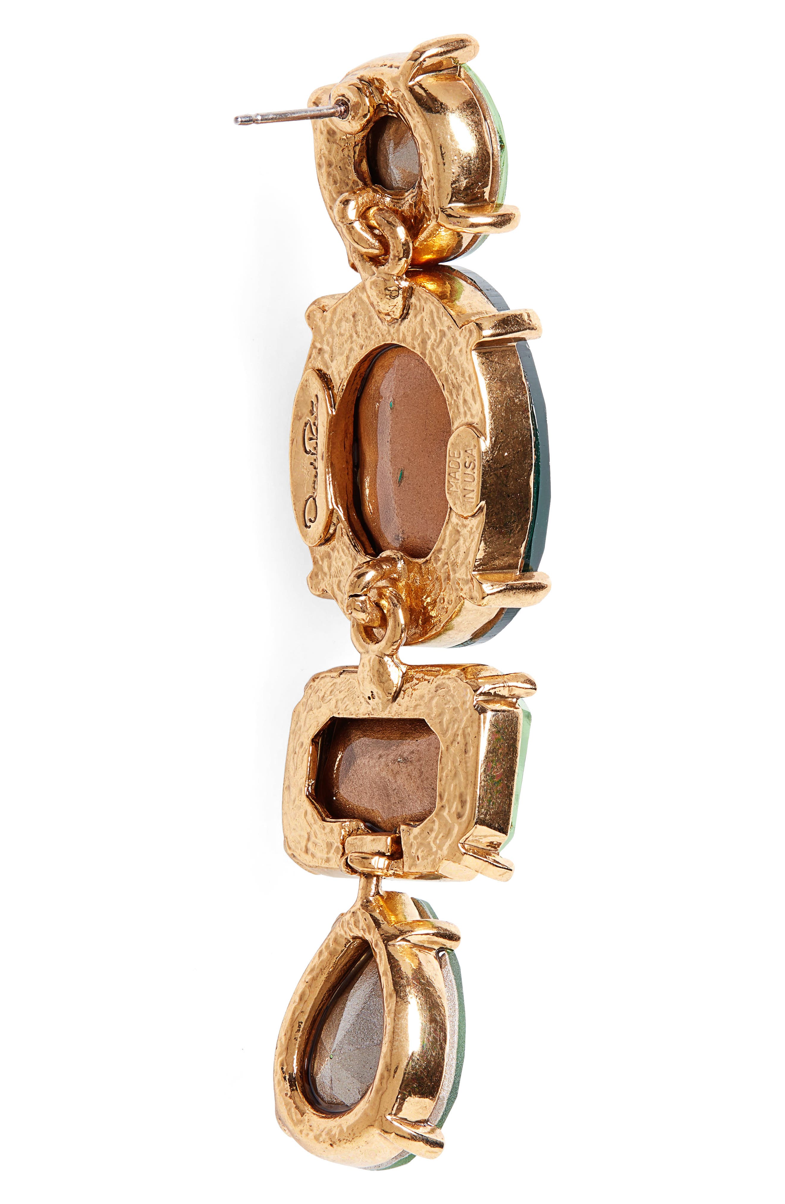 Oscar de la Renta Crystal Baroque Drop Earrings (Women) | Nordstrom