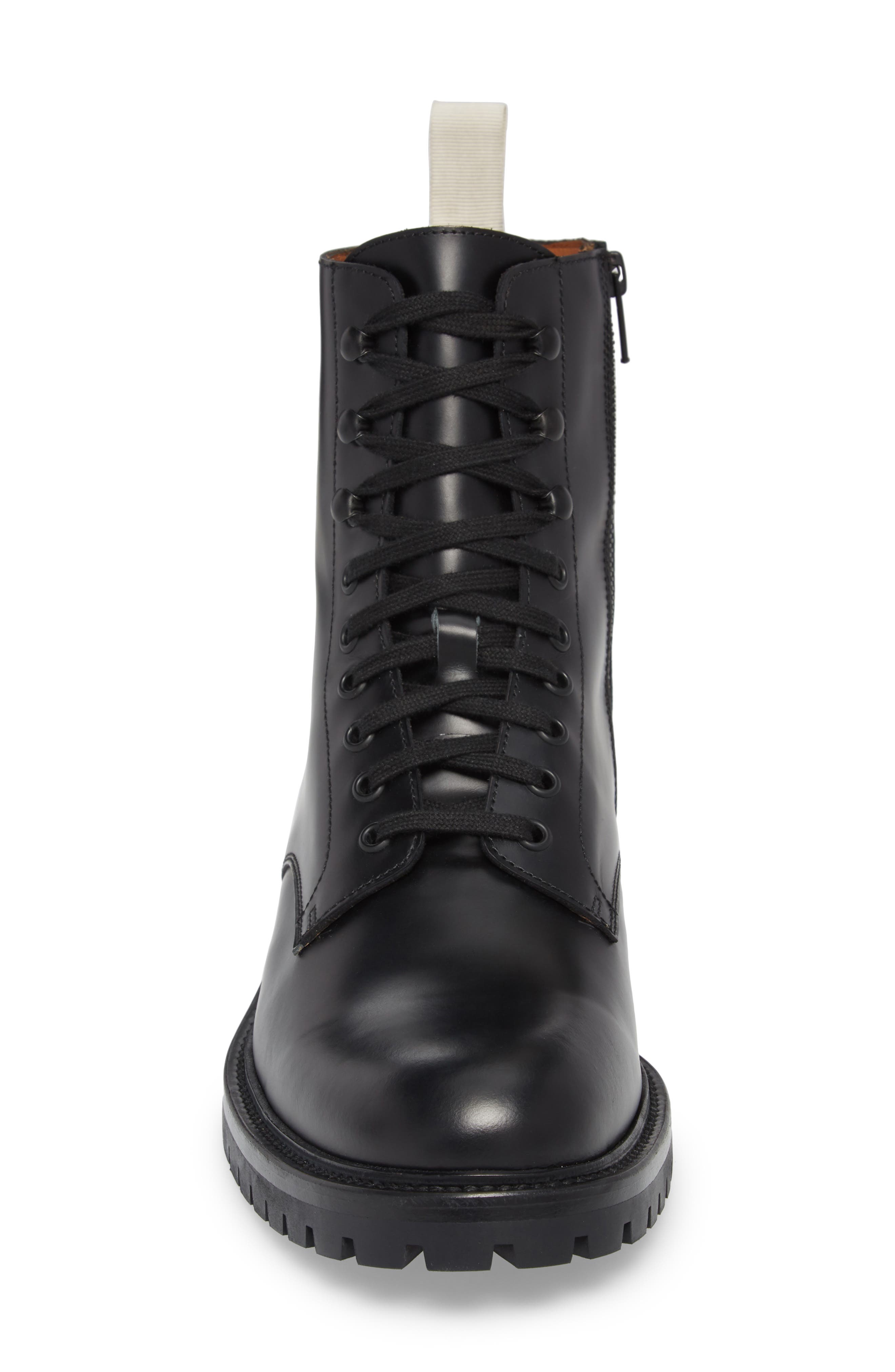Common Projects Zipper Combat Boot, Alternate, color, 