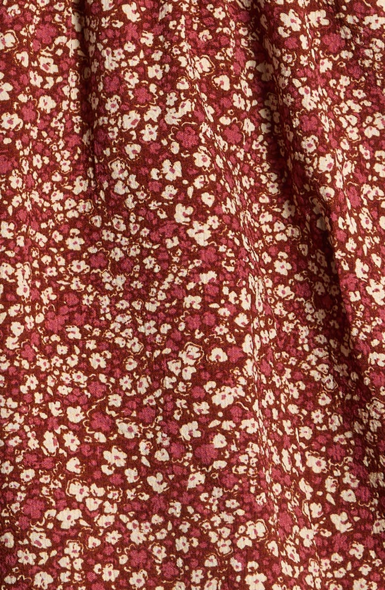 Treasure & Bond Kids' Floral Puff Sleeve Dress, Alternate, color, 