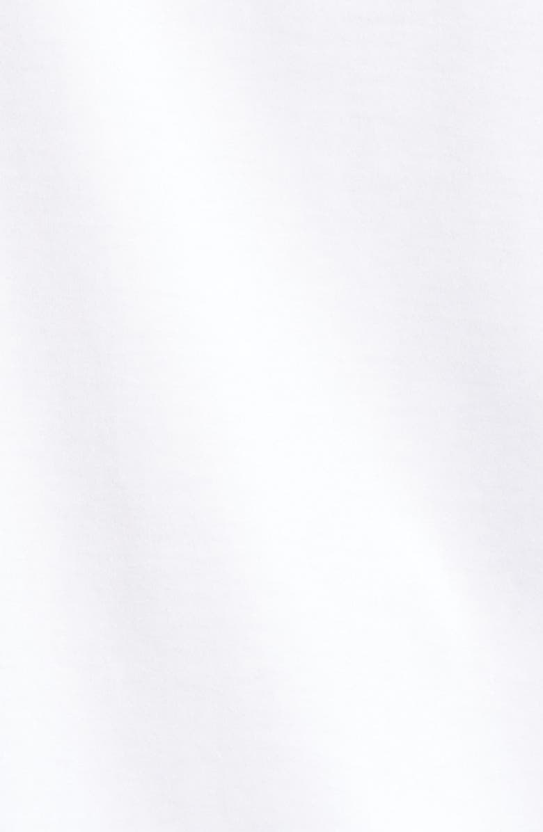 Dolce&Gabbana Shell Print Cotton & Silk T-Shirt, Alternate, color, W0800 Bianco Ottico