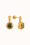  Peridot / Gold / 8Mm