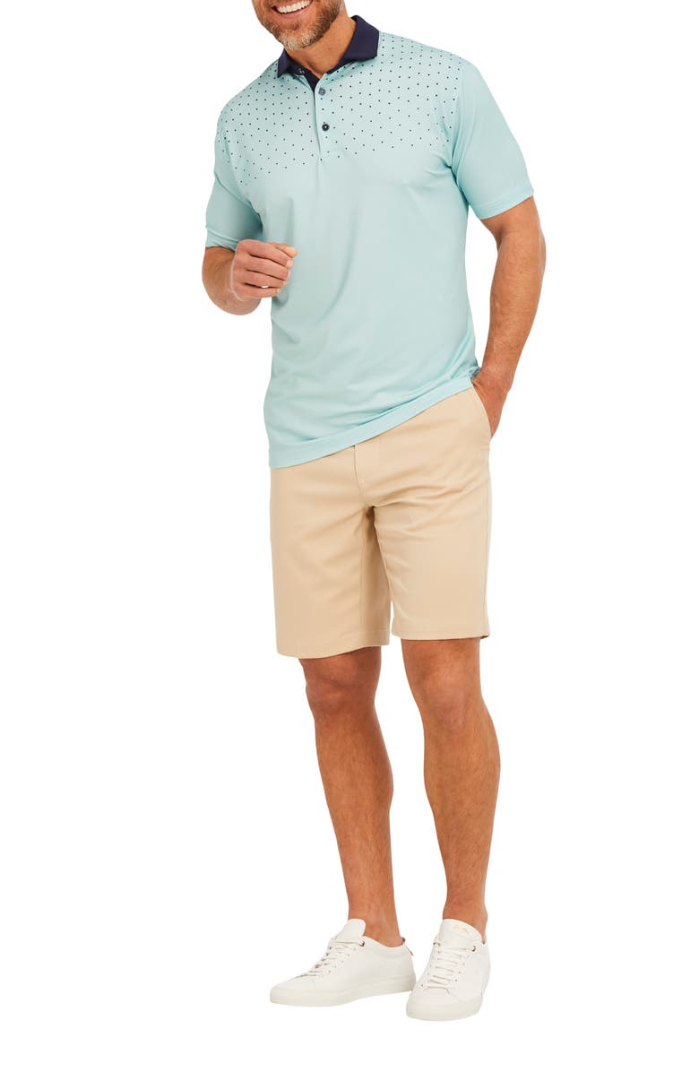 Mizzen+Main Phil Mickelson Dot Short Sleeve Performance Golf Polo, Alternate, color,