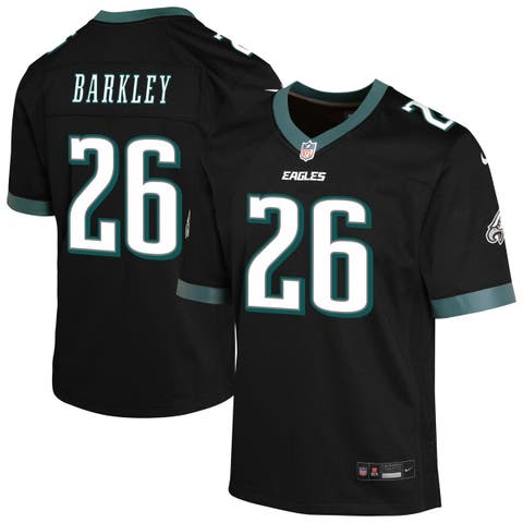 Youth Nike Saquon Barkley Black Philadelphia Eagles Alternate Game Jersey