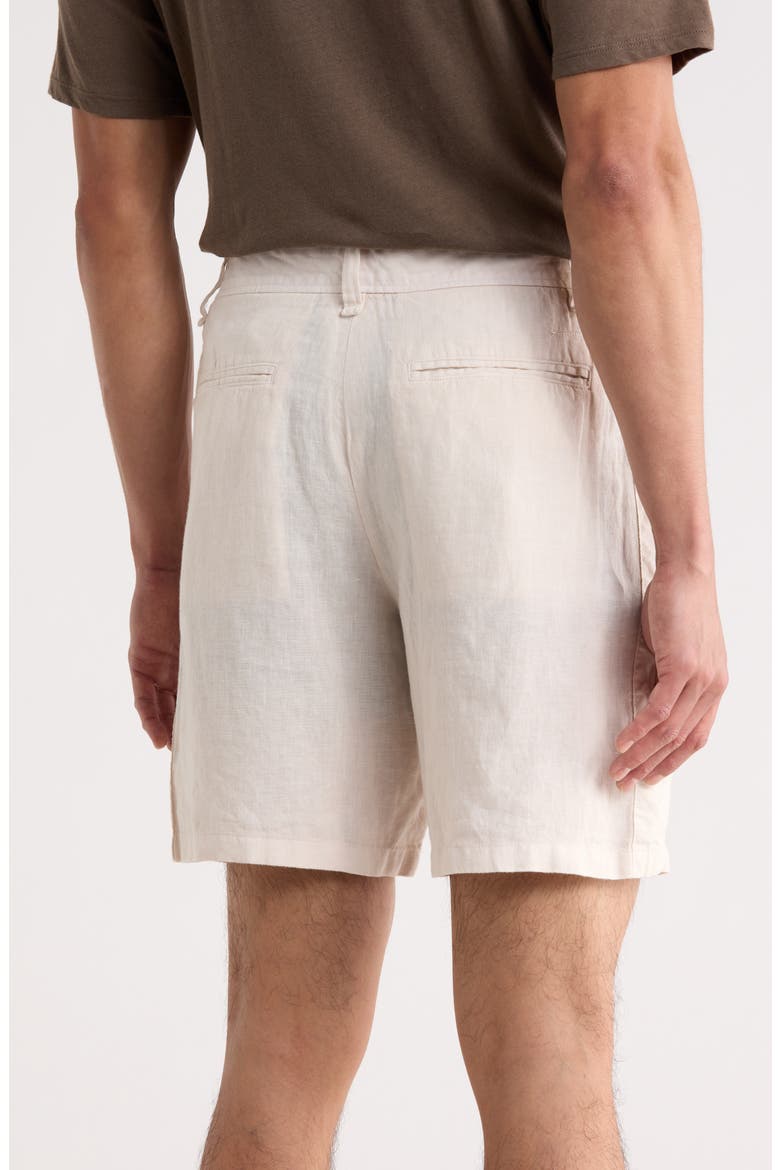 Haydon Linen Shorts, Alternate, color, LIGHT TAN