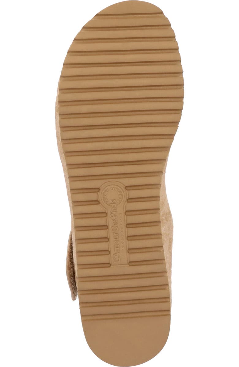 L'Amour des Pieds Abrilla Ankle Strap Sandal, Alternate, color, Beige