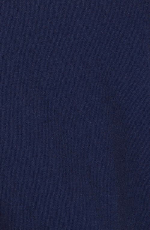 Threads 4 Thought Chester Classic Short Sleeve Henley In Raw Denim