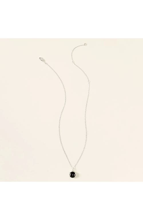 Snowglobe Jewelry Real Snowflake Forever Necklace In Silver