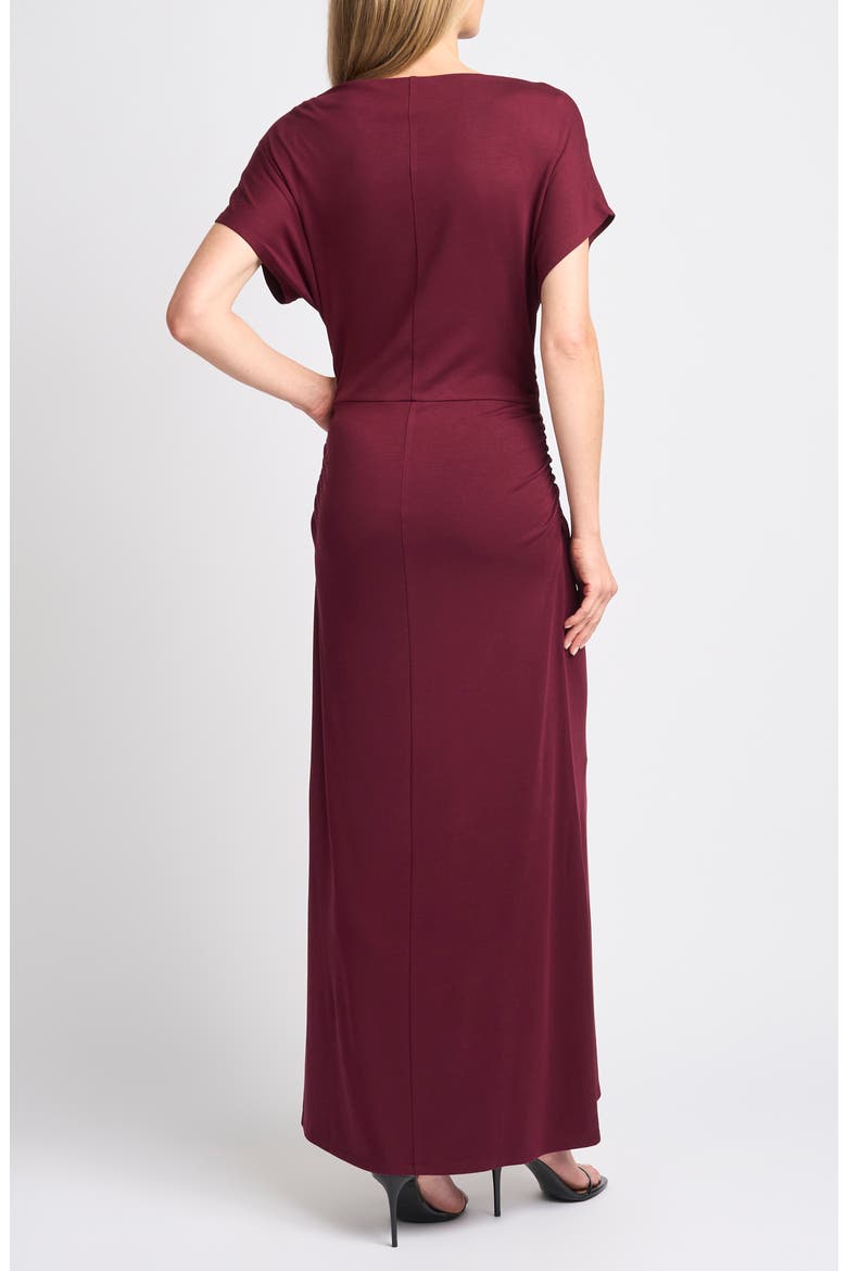 Dolman Sleeve Maxi Dress, Alternate, color, WINTERBERRY
