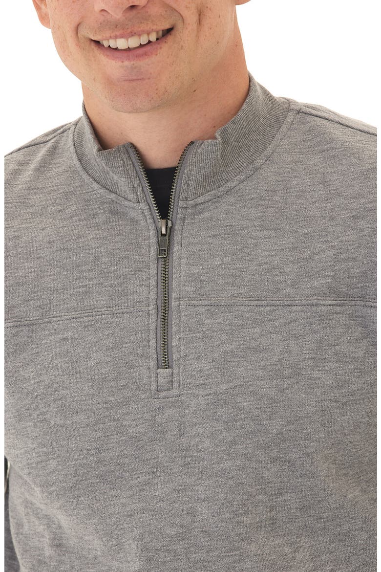 Christian Comfort Quarter Zip, Alternate, color, HEATHER GREY