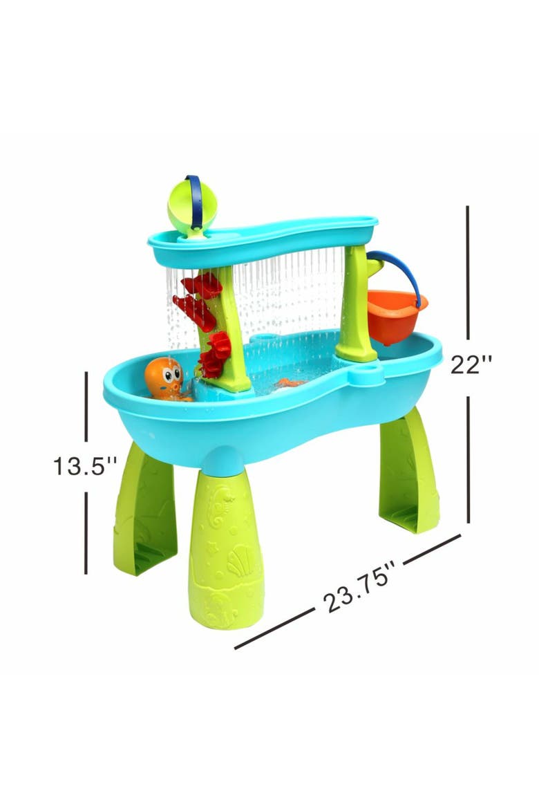 Toddler Sensory Sand and Water 2 Tier Table, Alternate, color, Multicolored