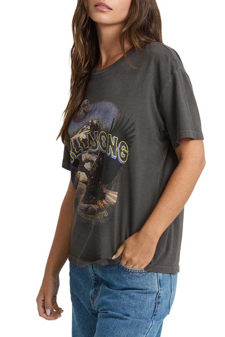 Great Outdoors Graphic T-Shirt, Alternate, color, OFF BLACK