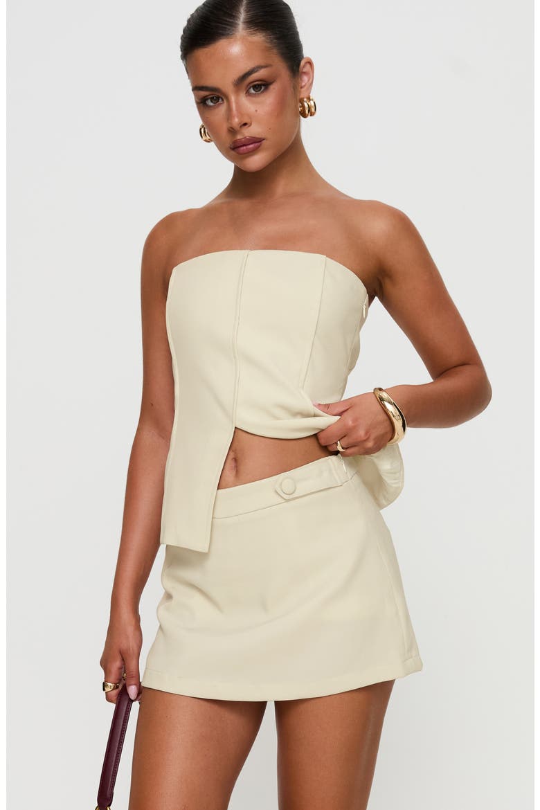 Full Disclosure Skort, Alternate, color, CREAM