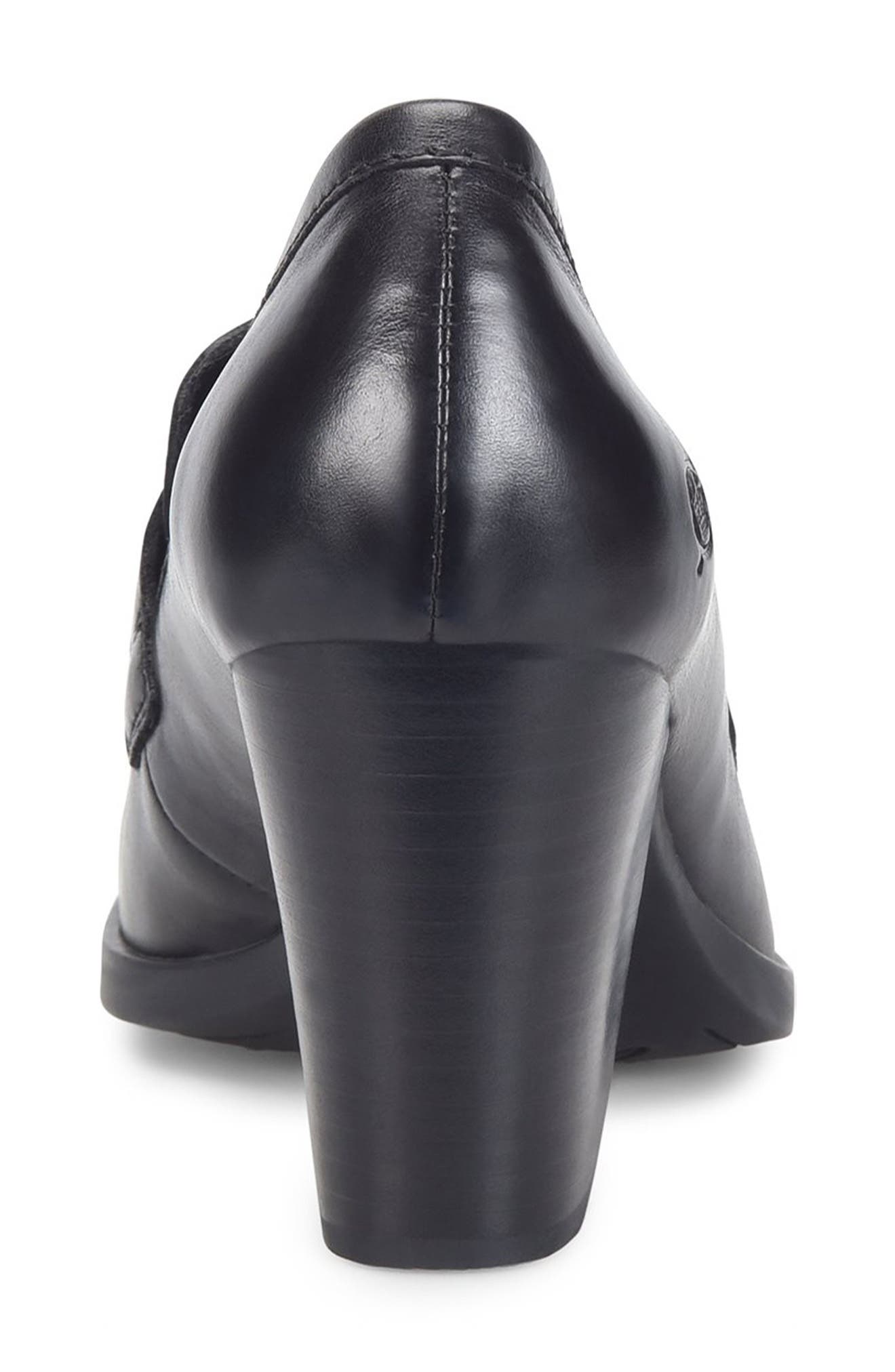 Børn Ellison Pump, Alternate, color, Black Full Grain