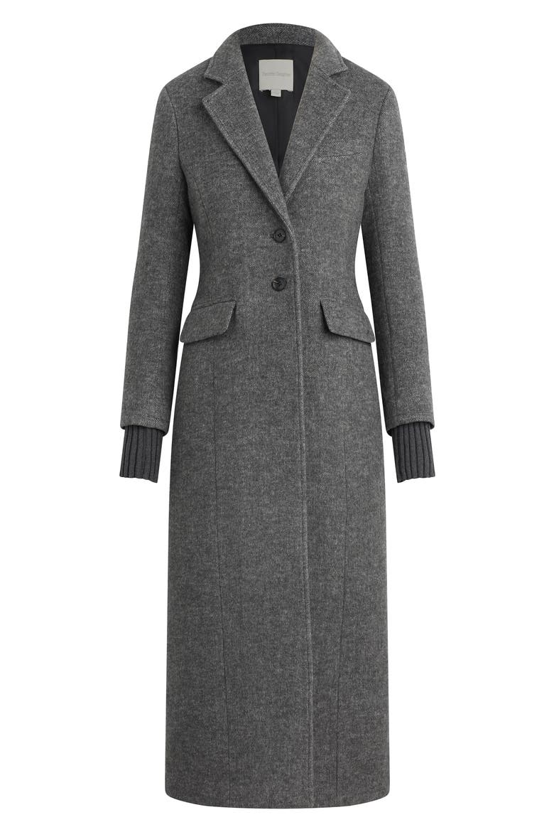 The City Coat, Alternate, color, GREY TWILL