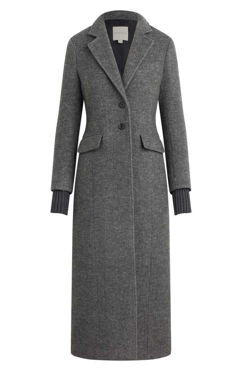 Favorite Daughter The City Coat, Alternate, color, Grey Twill