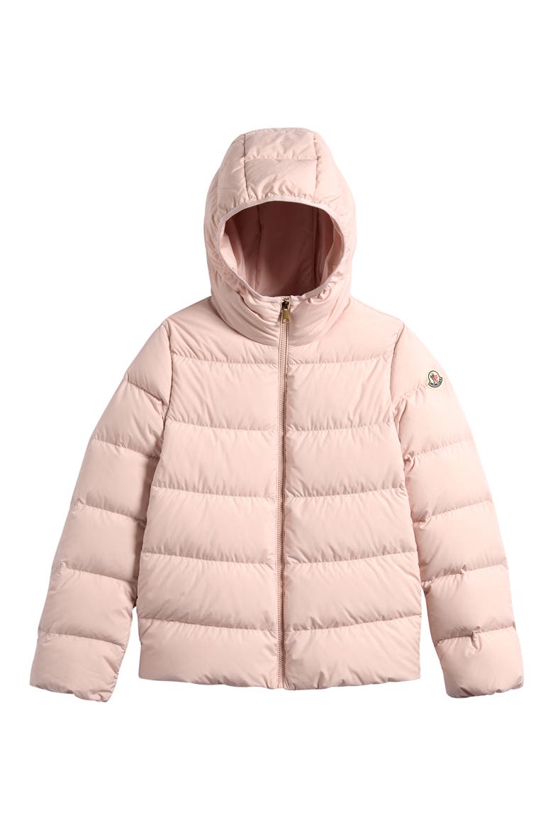 Kids' Beulah Hooded Down Puffer Jacket, Main, color, PINK