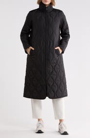 Z by Zella Long Quilted Coat
