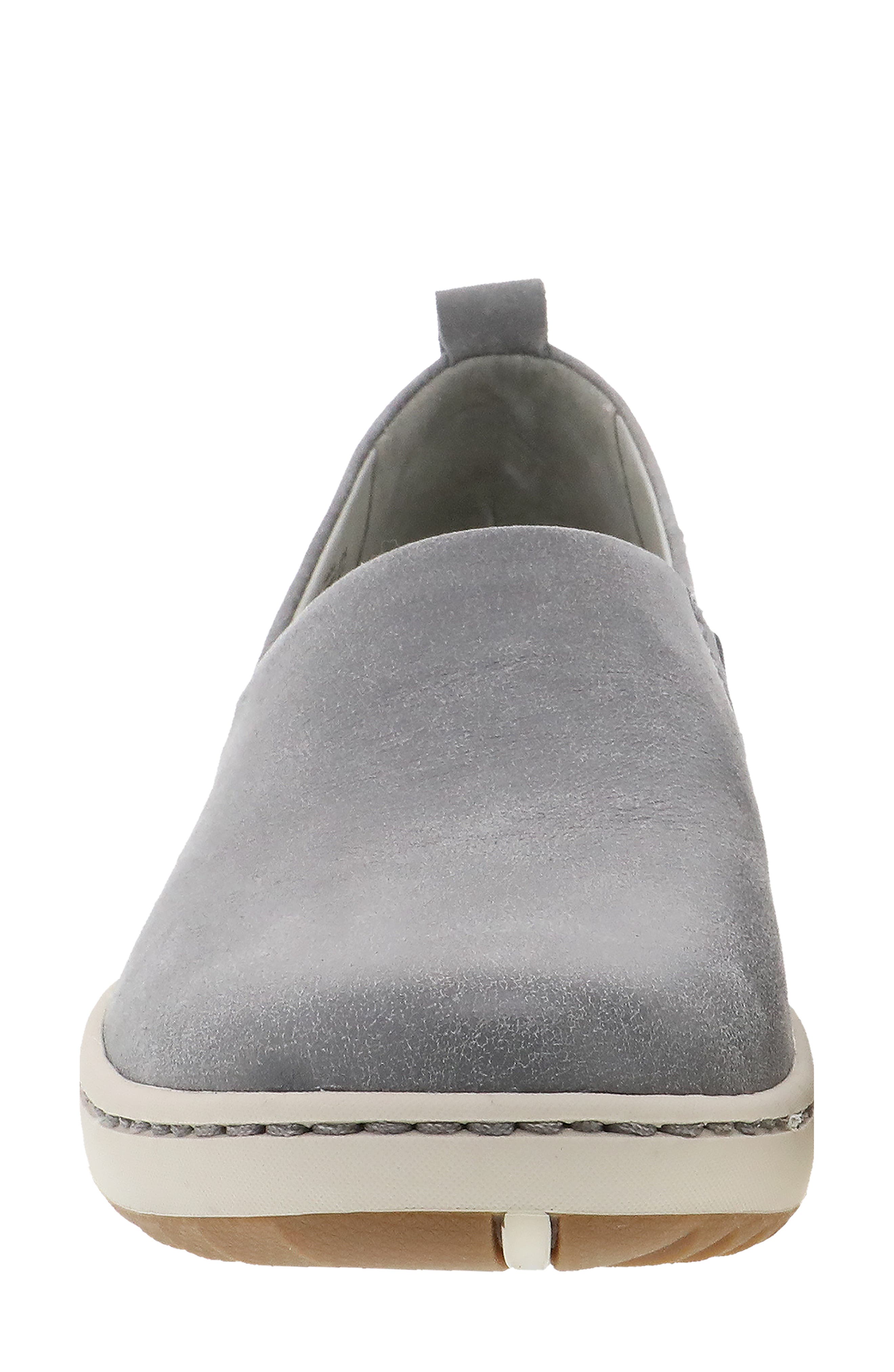 Reba Flat, Alternate, color, GREY NAPPA LEATHER