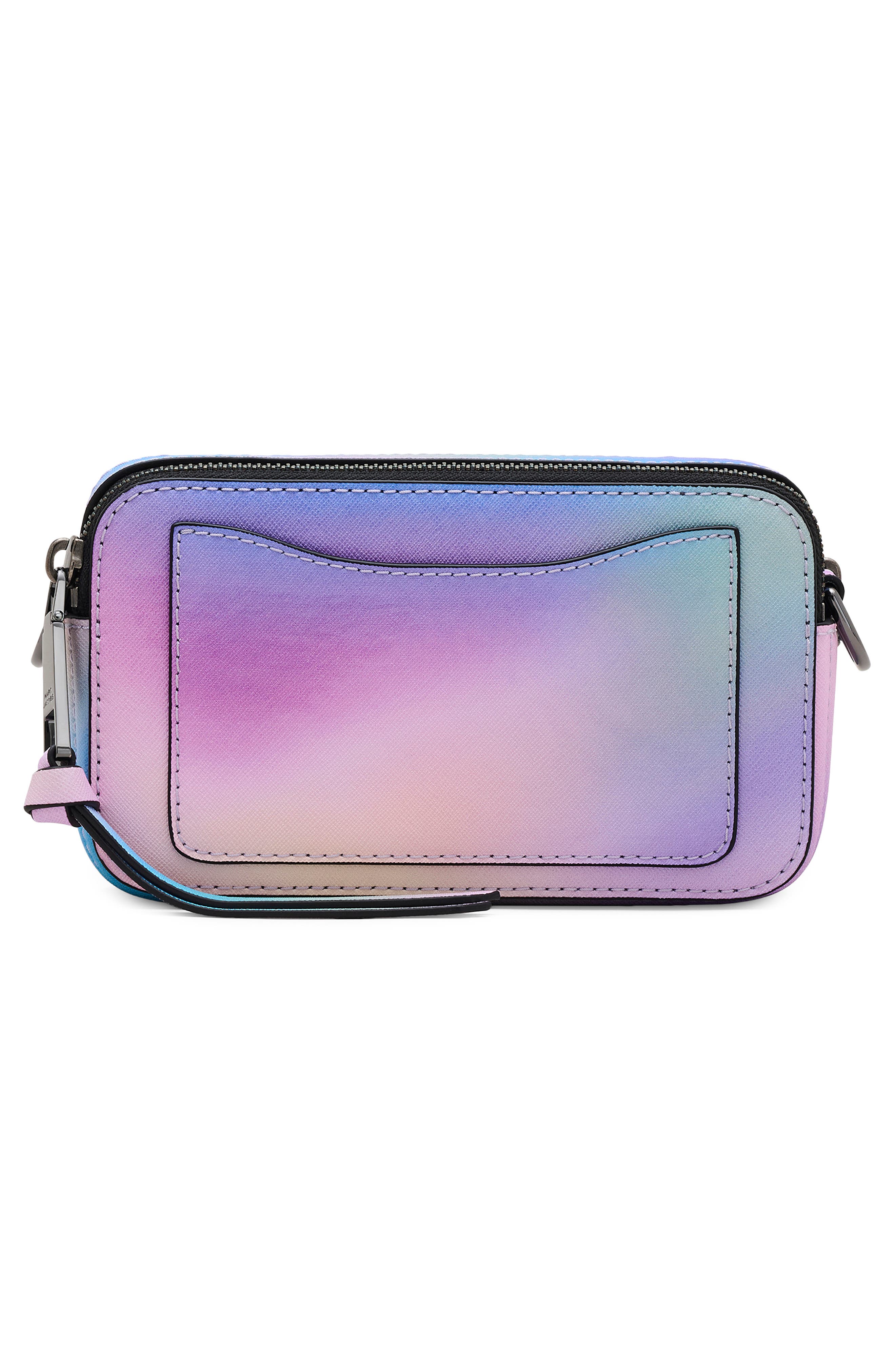 Marc Jacobs The Airbrush Snapshot Bag, Alternate, color, Blue Multi