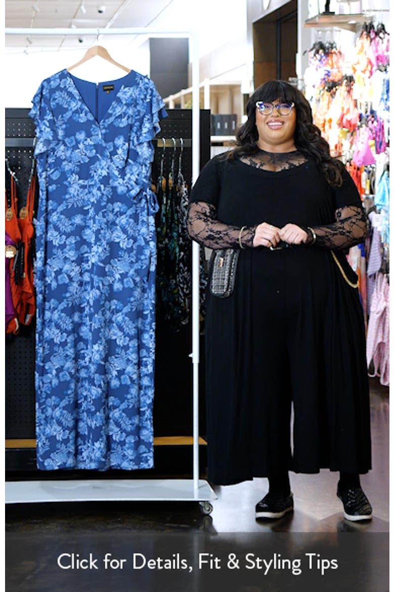 Bary Floral Tiley Wide Leg Jumpsuit video