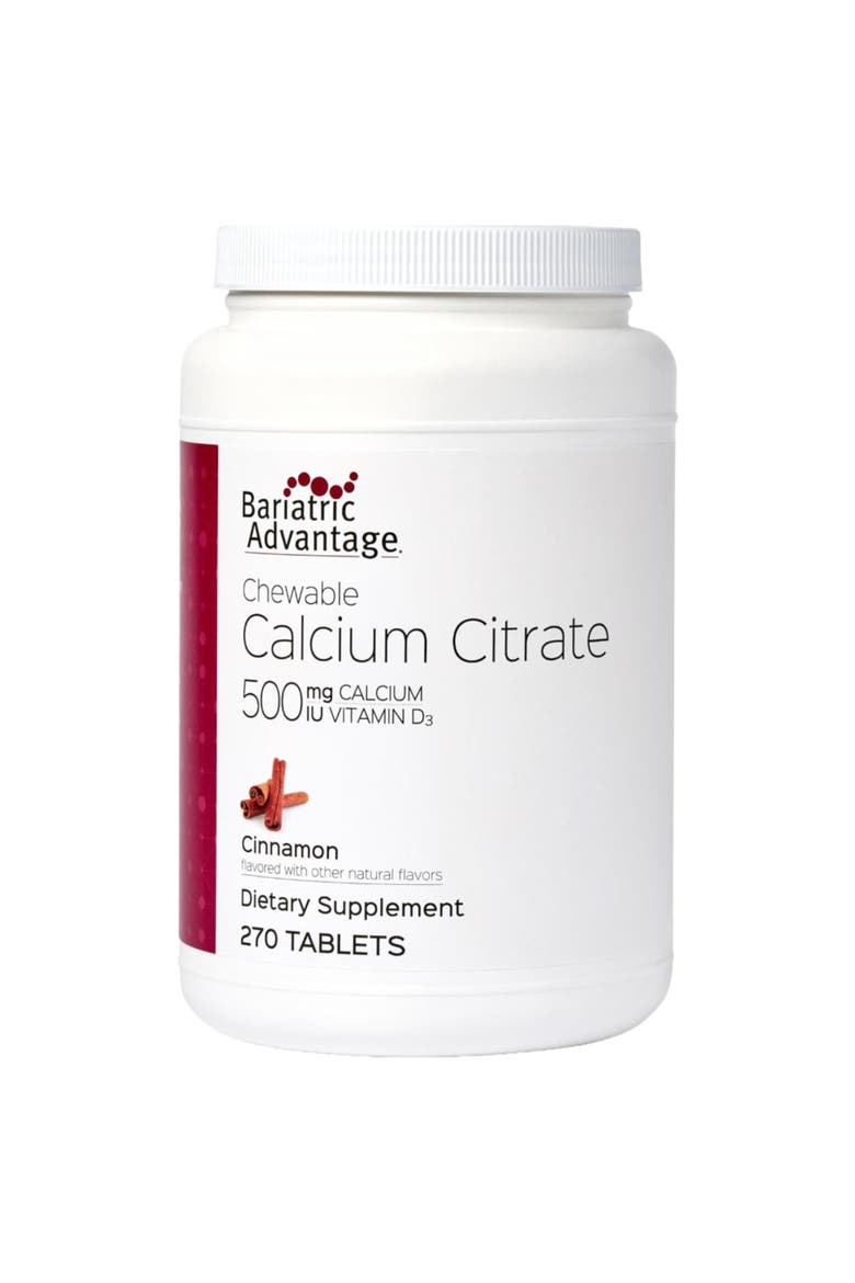 Calcium Citrate Chewable 500 mg High-Potency Supplement 270 Count, Main, color, None