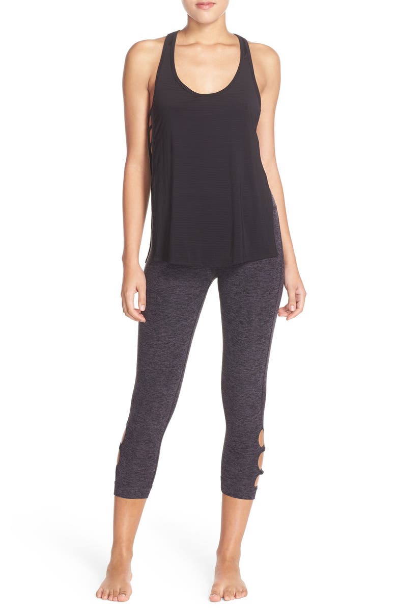 Beyond Yoga Cutout Sides Racerback Tank, Alternate, color,