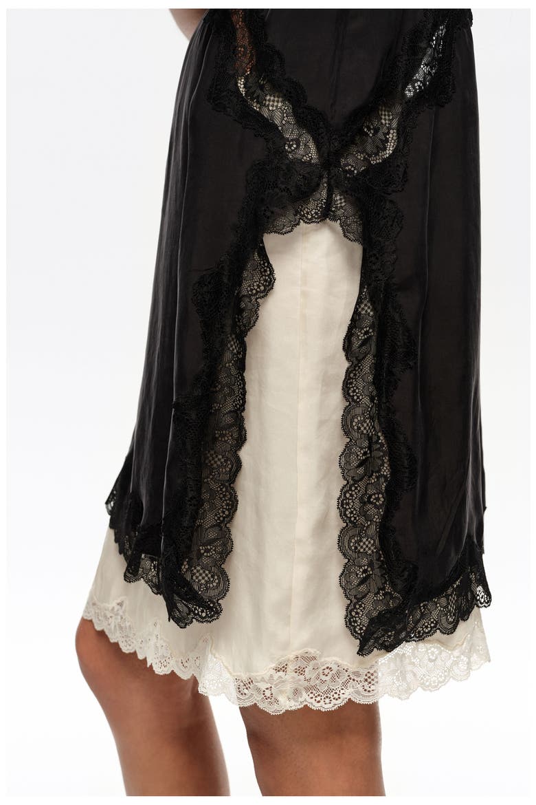 Long Lingerie Top, Alternate, color, WASHED BLACK