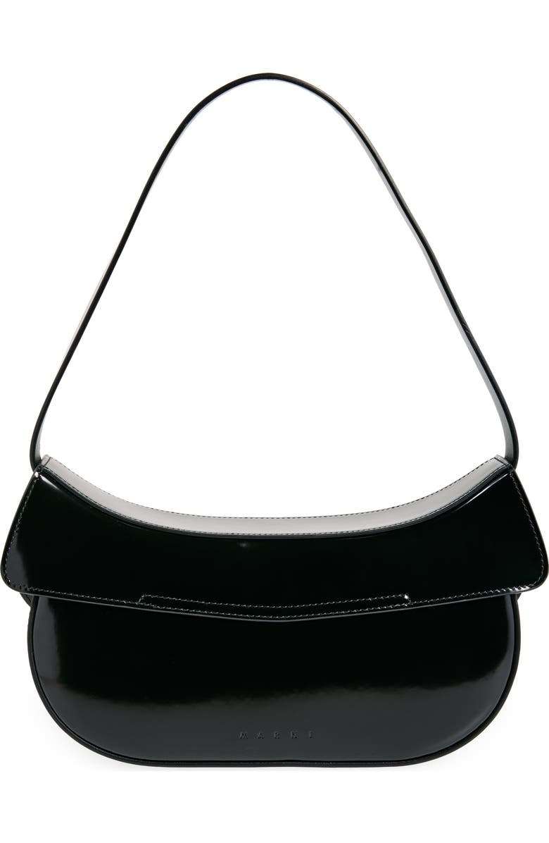 Marni Medium Butterfly Leather Hobo Bag, Alternate, color,