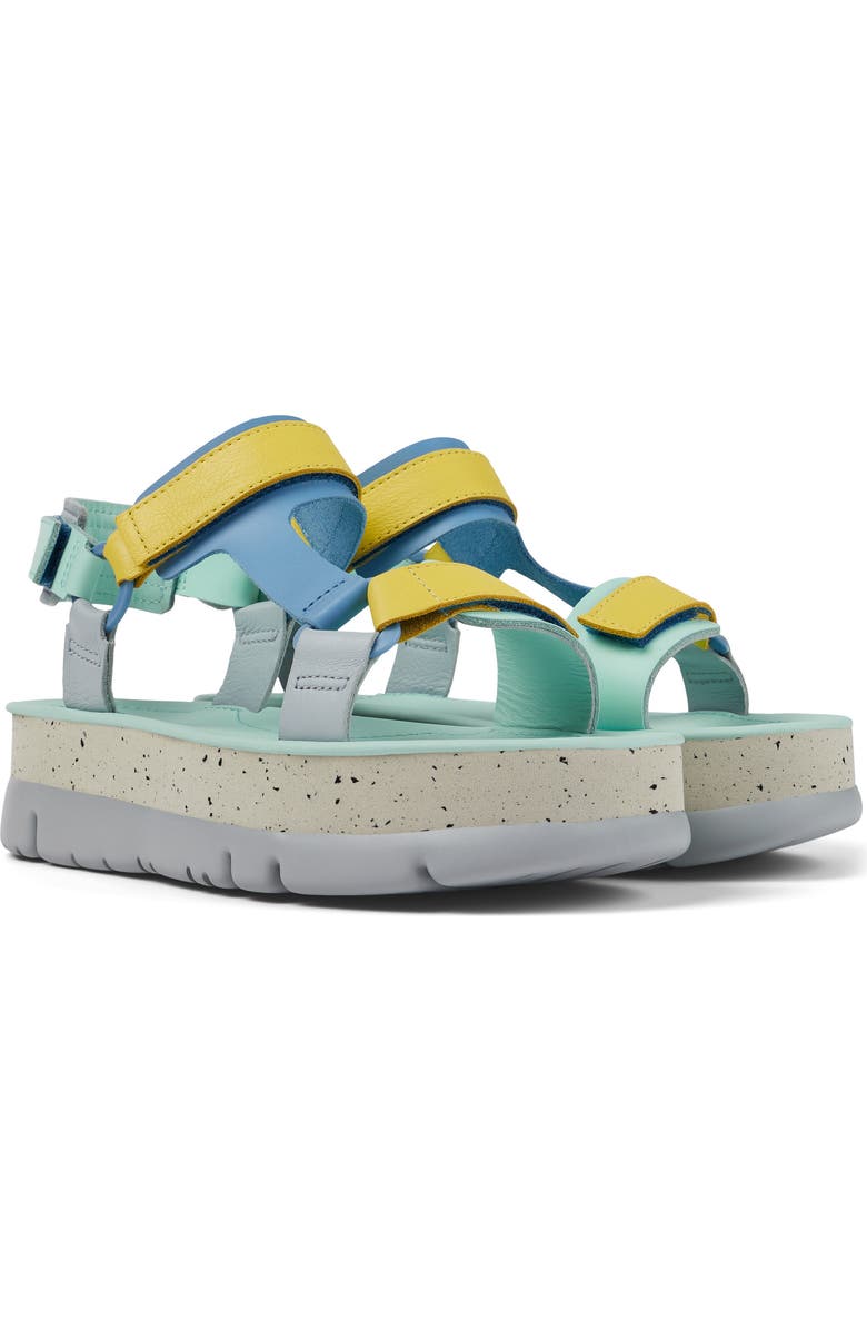 Camper Oruga Platform Sandal, Main, color,