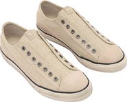 John Varvatos Vintage Laceless Low Top Sneaker