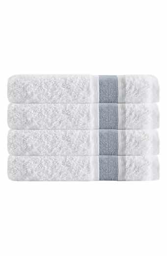 DePera Unique Turkish Cotton Hand Towel 4-Piece Set