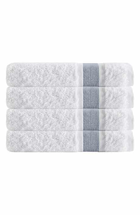 DePera Unique Turkish Cotton Hand Towel 4-Piece Set