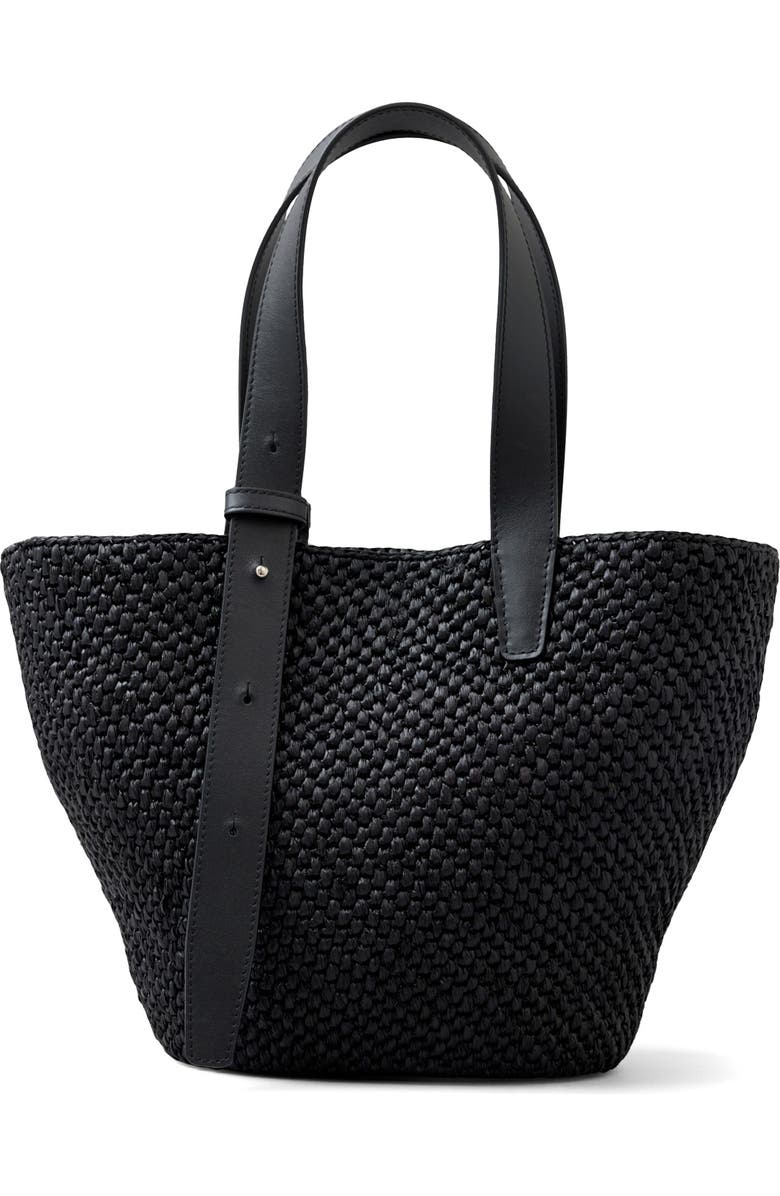 Lié Studio The Small Bianca Woven Raffia Tote, Main, color,