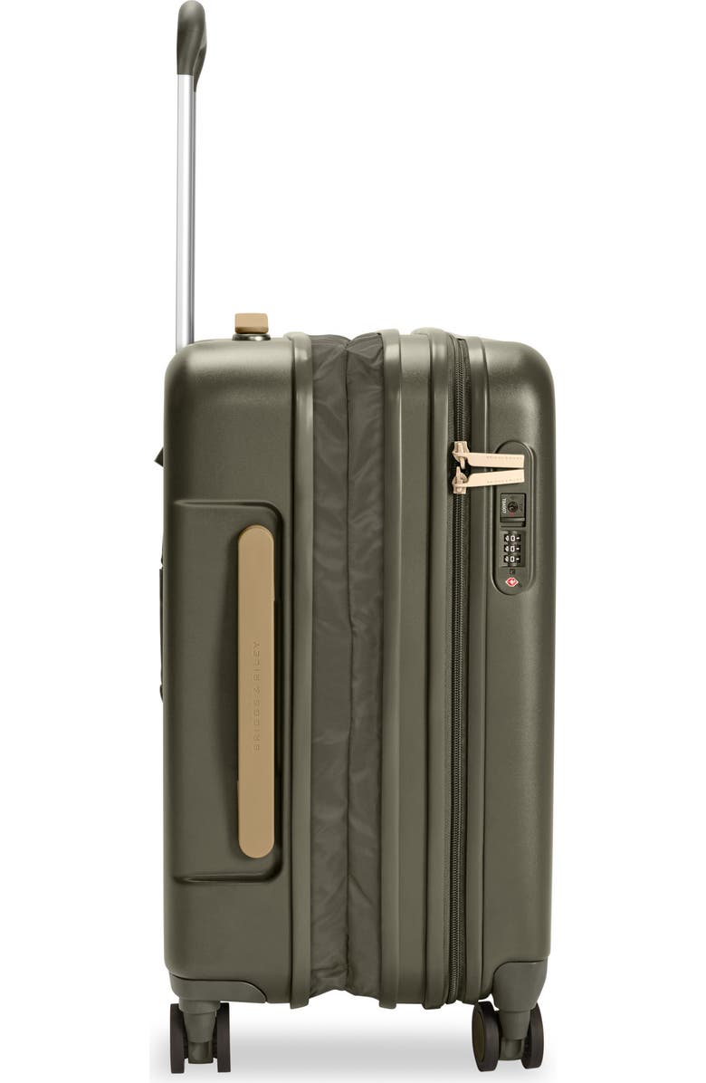 Briggs & Riley SYMPATICO GLOBAL CARRY-ON EXPA, Alternate, color, Olive