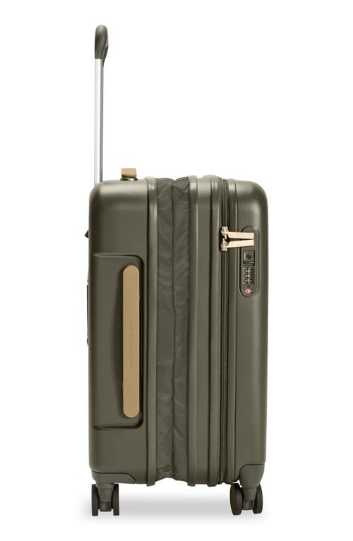 Briggs & Riley Sympatico Global Carry-on Expa In Green