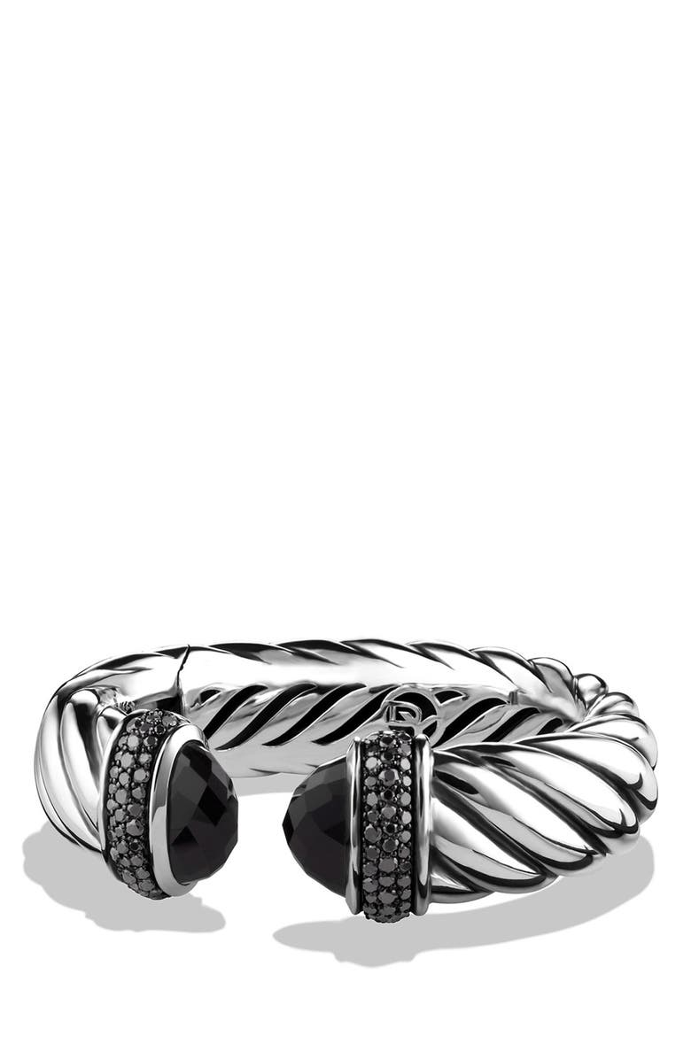 David Yurman 'Waverly' Bracelet with Semiprecious Stones & Gems, Main, color, 