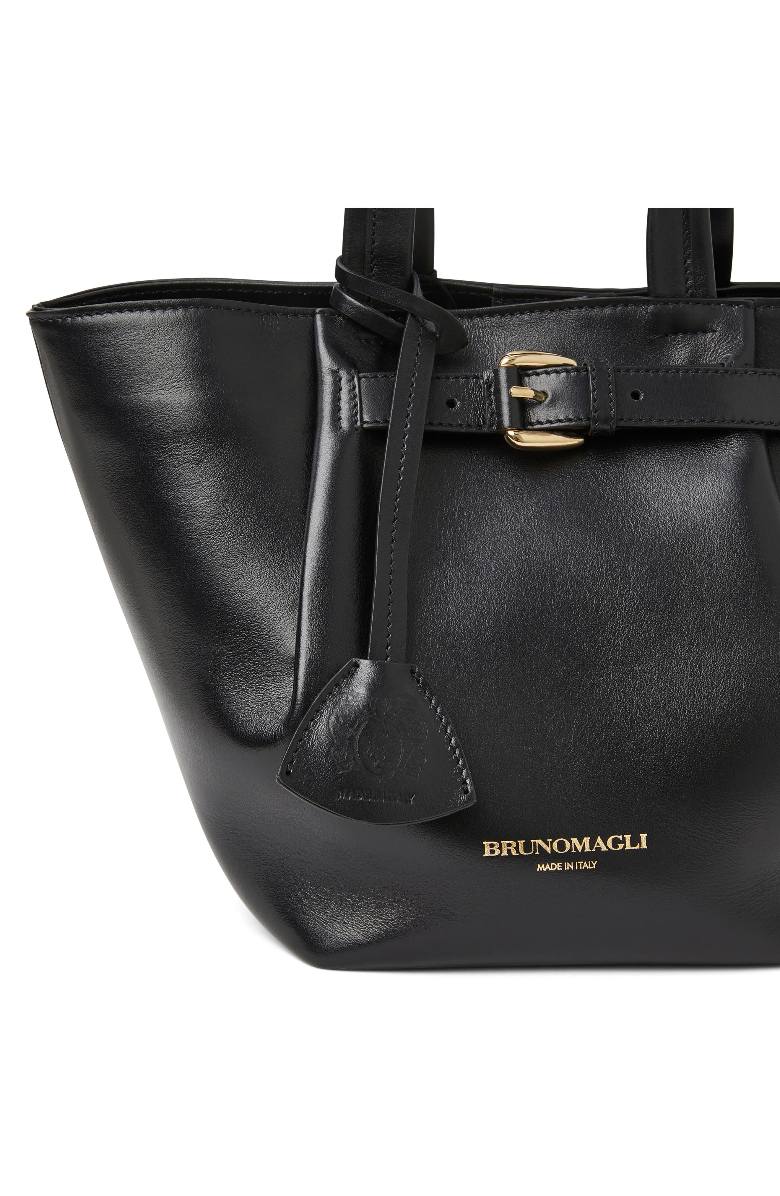 Bruno Magli Tessa Mini Leather Satchel, Alternate, color, 