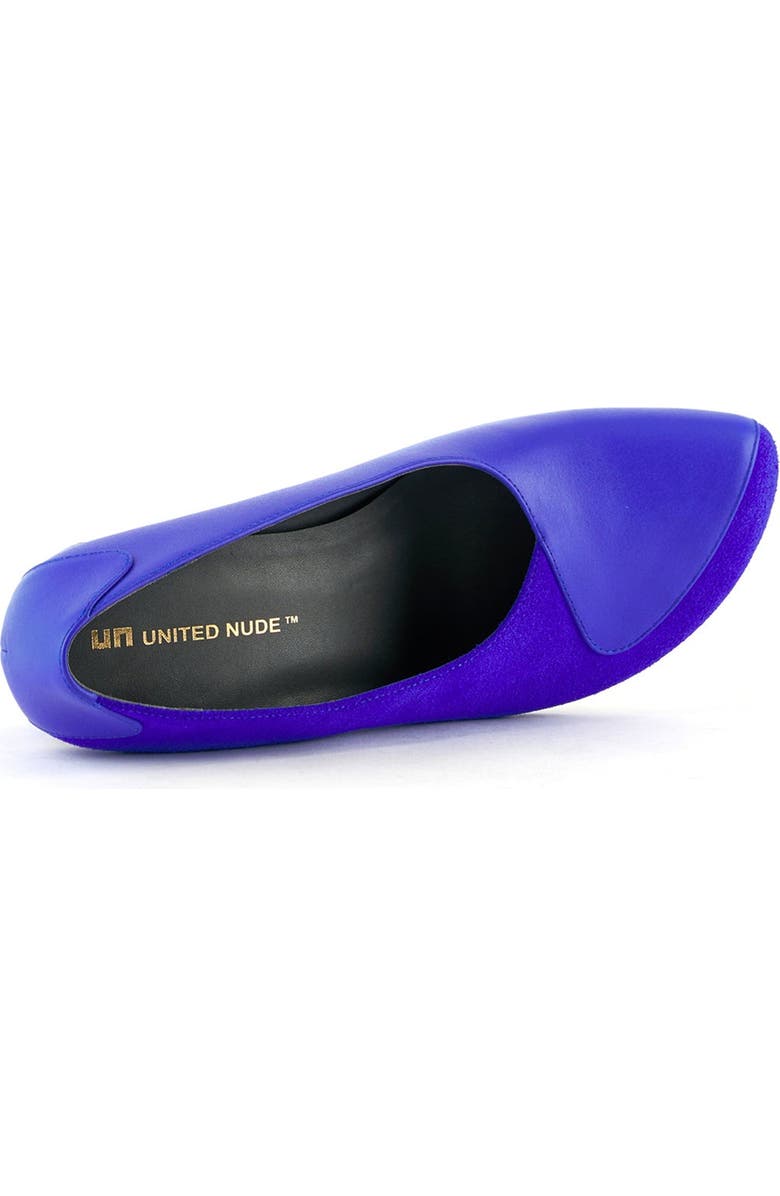 United Nude Zuma Dana Mid Pumps, Alternate, color, Dazzling Blue
