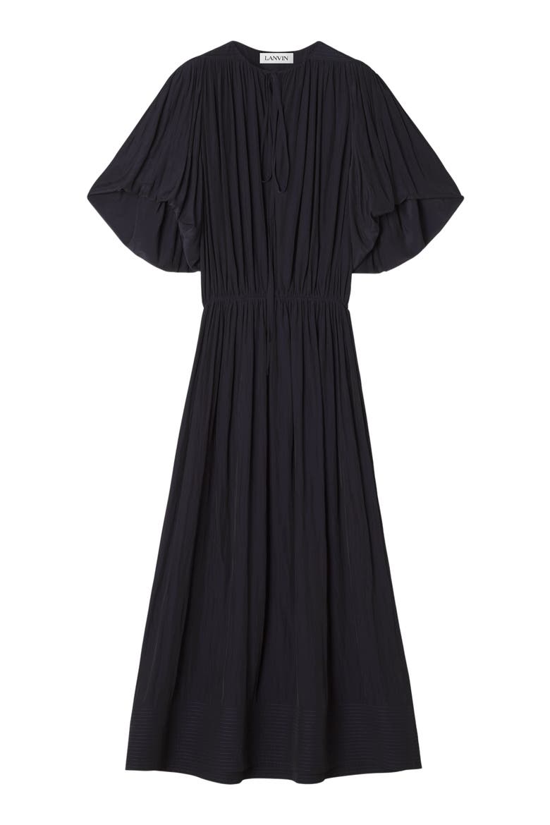 Midi Dress In Charmeuse, Alternate, color, Montana