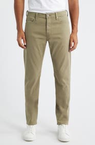 AG Everett Stretch Sateen Slim Straight Pants