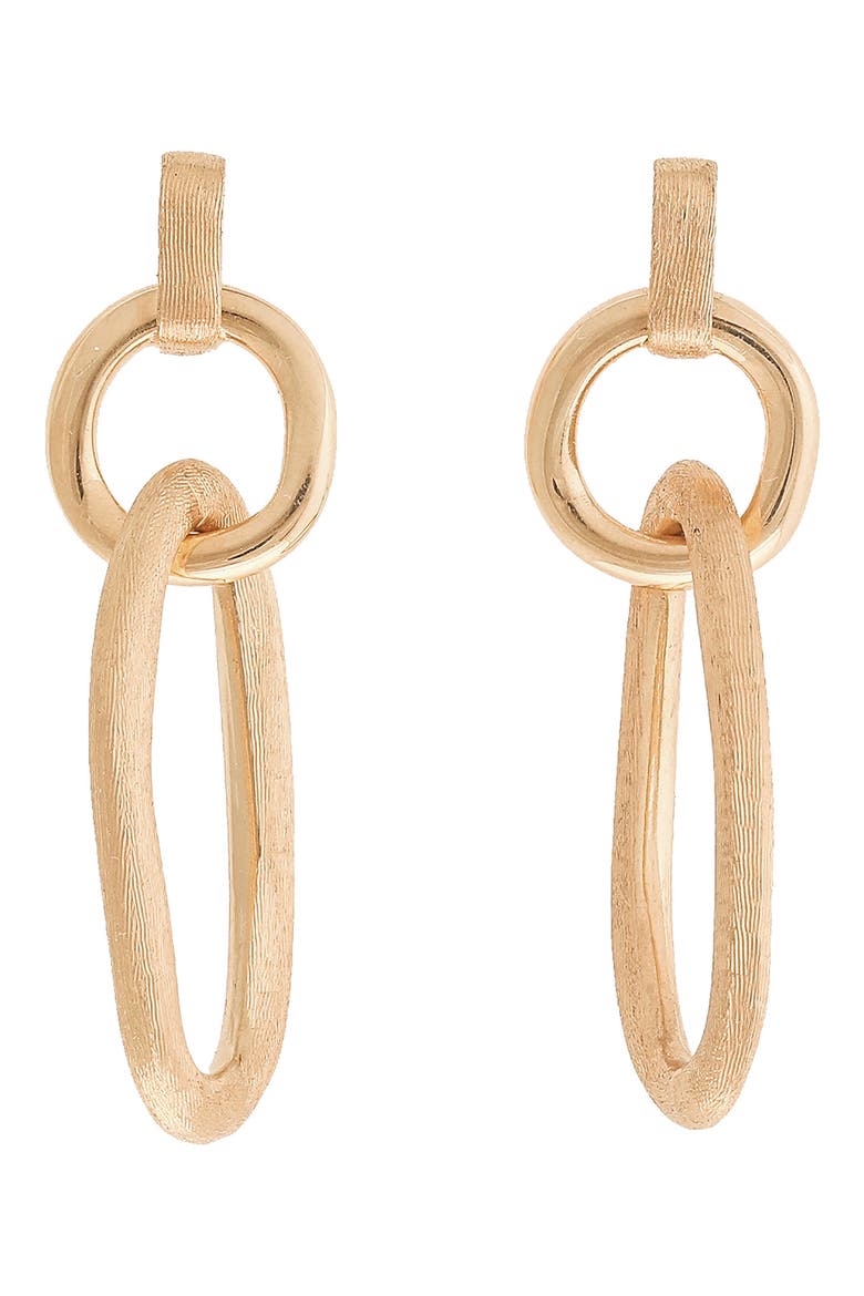 Jaipur Double Link Drop Earrings, Main, color, YELLOW GOLD
