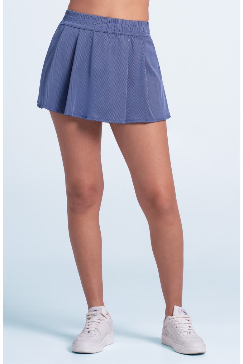 Womens' Rib Skirt, Alternate, color, Parisian Blue