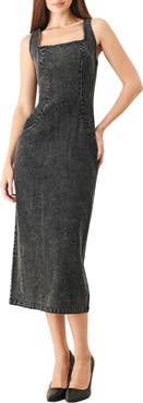 FREEMARKET Denim Midi Dress