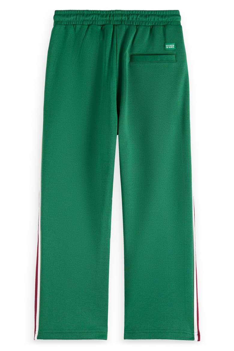 Kids' Straight Fit Tricot Track Pants, Alternate, color, BRIGHT GREEN