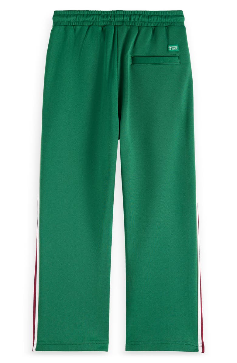Scotch & Soda Kids' Straight Fit Tricot Track Pants, Alternate, color, Bright Green